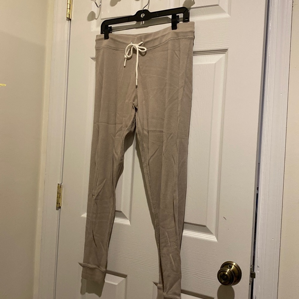 Leallo soft cotton terry Dune sweatpants joggers